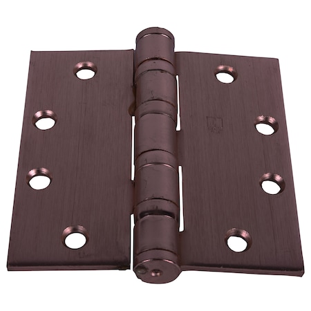 Hager Full Mortise Butt Hinge, 4-1/2" x 4-1/2", 10B, Steel Base, Heavy, WMS BB1168 4-1/2X4-1/2 US10B